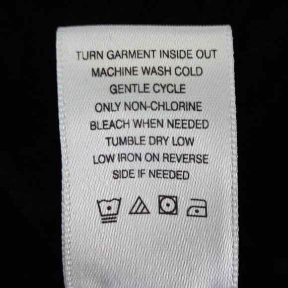 John Mark Velvet Pants Women's Plus Size 3X Black Pintuck Detail Pull On - Picture 8 of 9